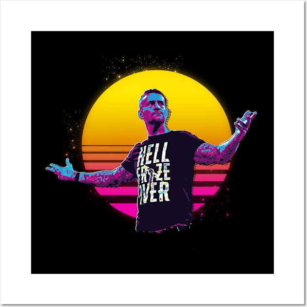 Fight me CM Punk WWE Wall Art by Suga Collection